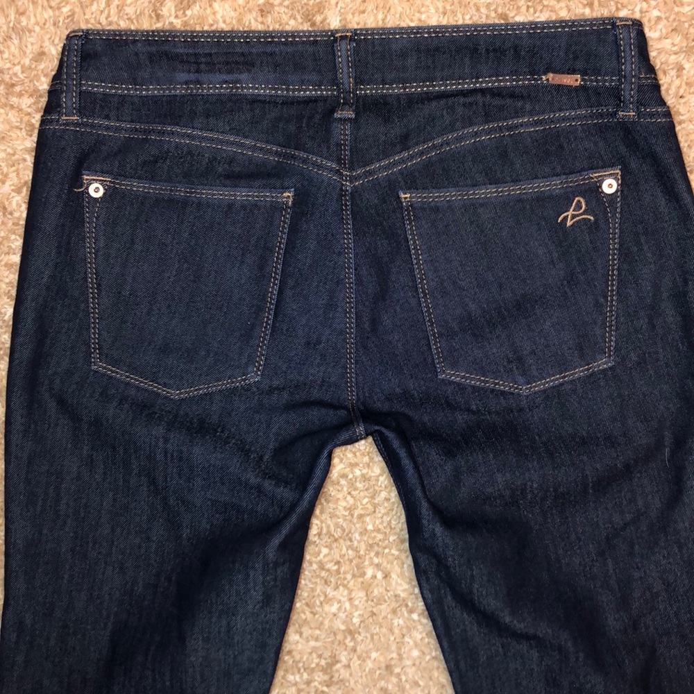 DL1961 ANGEL mid-rise Skinny Ankle Dark Jeans - Picture 7 of 8